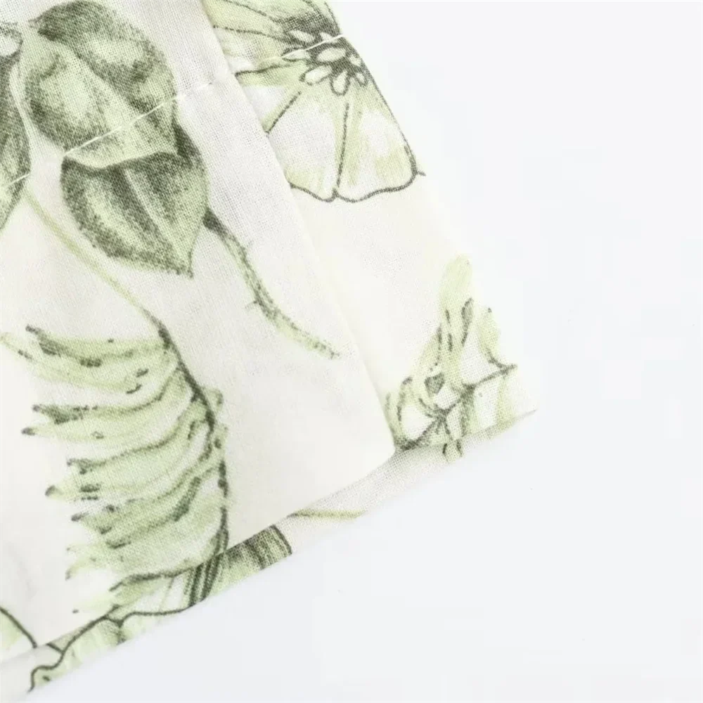 Casual Loose Printed Shirt and Wide Leg Straight Pants Set for Women Versatile Stylish Everyday Outfit