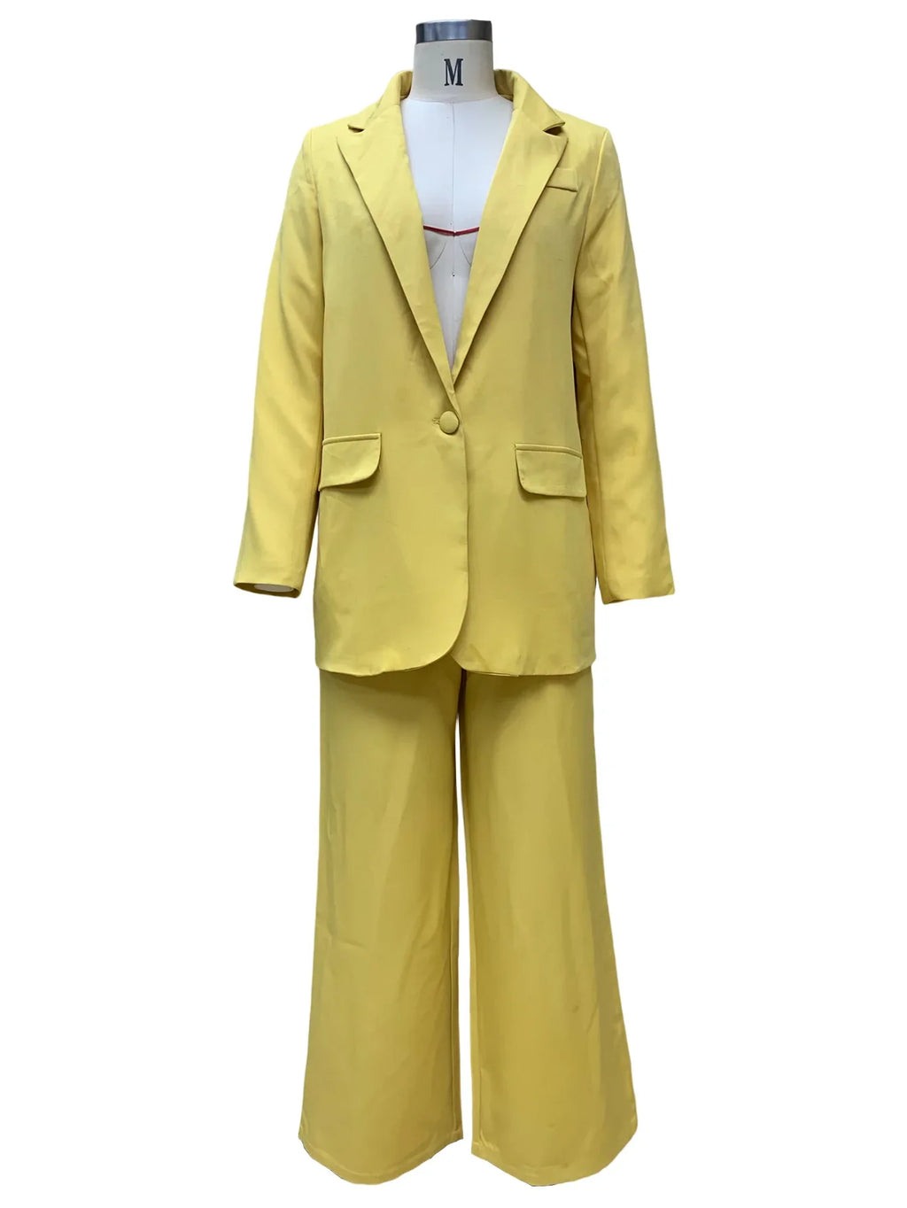 Women Blazer Set Two Piece Suit For Office And Trendy