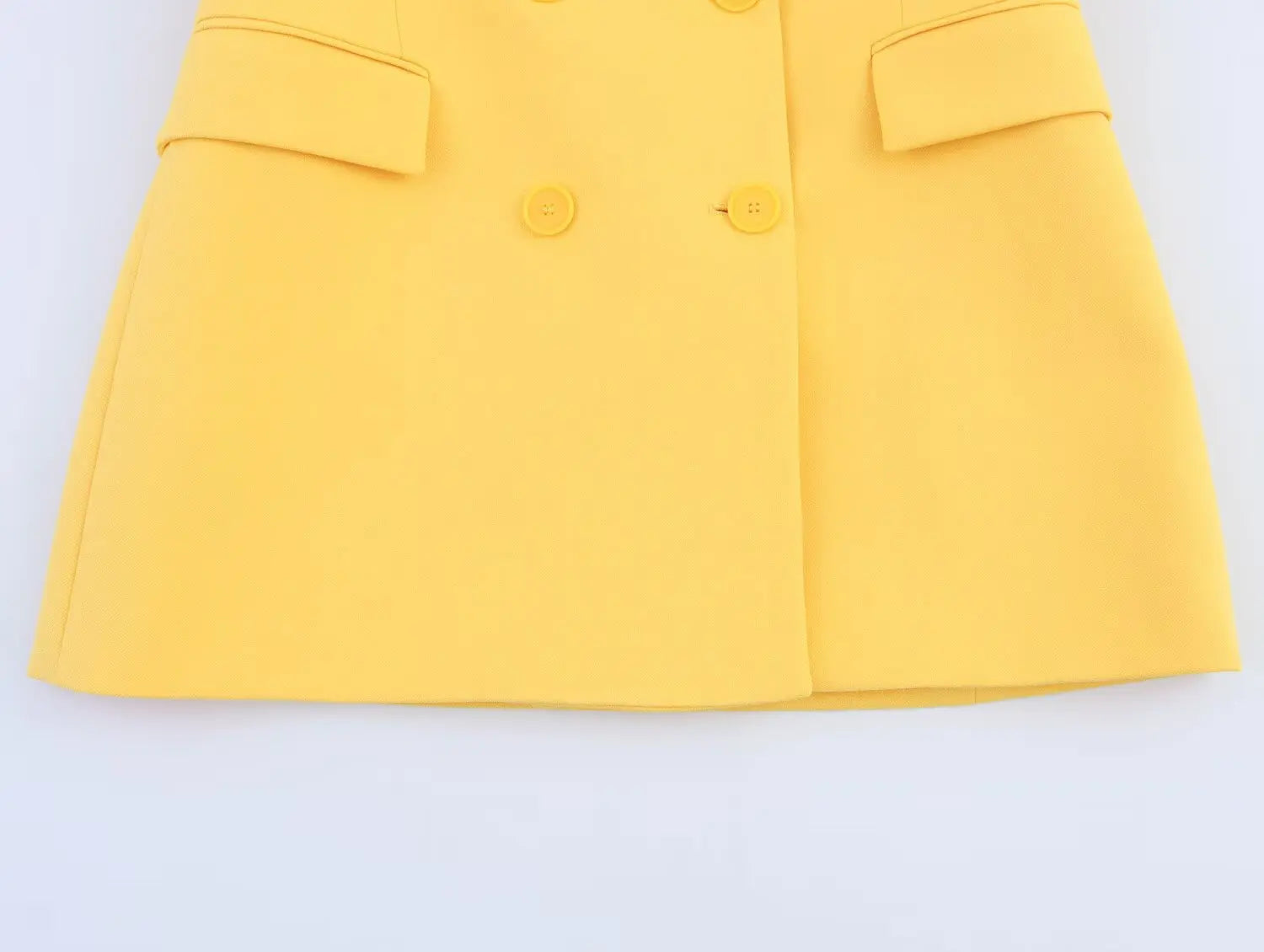 Women's Casual Chic Suit with Lapel Jacket and High Waist Flared Pants for Spring and Summer