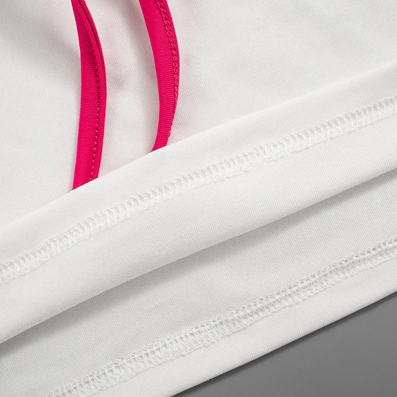 Women Two Piece Party Outfit Set Sexy Short Sleeve Crop Top and High Waist Pleated Mini Skirt Summer Fashion Ensemble