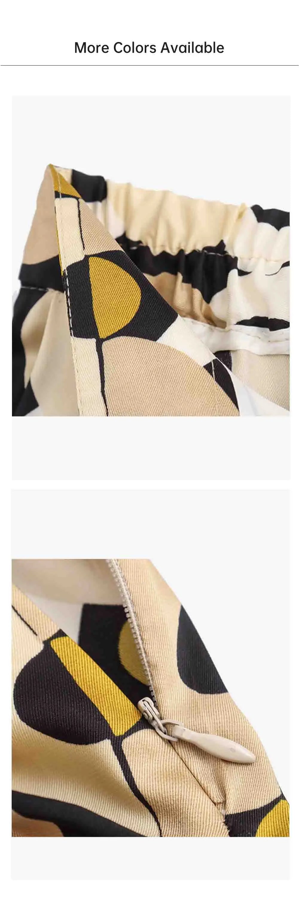 Casual Women's Fashion Geometric Printed Shirt with High Waist Straight Leg Pants Set for Sleek and Stylish Autumn Look