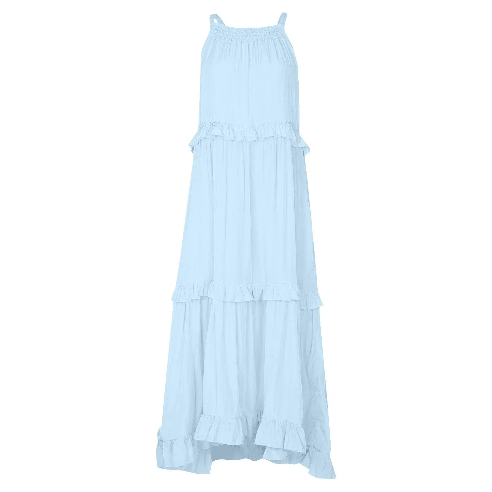 Women Summer Maxi Dress Lightweight Beach Swing Dress