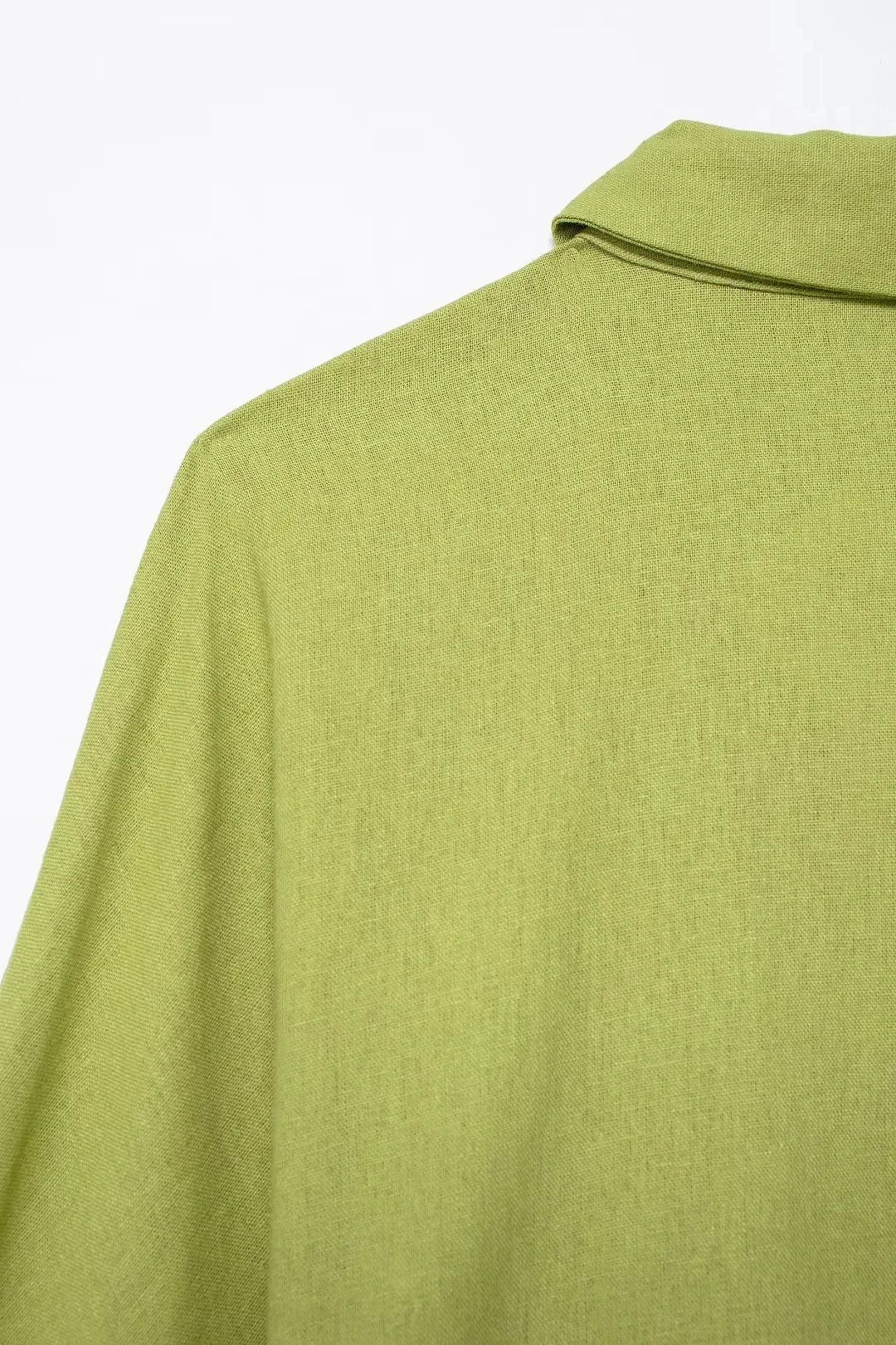 Casual Women's Solid Pant Set with Long Sleeve Blouse and Elastic Waist Trousers Fashion Streetwear Outfit