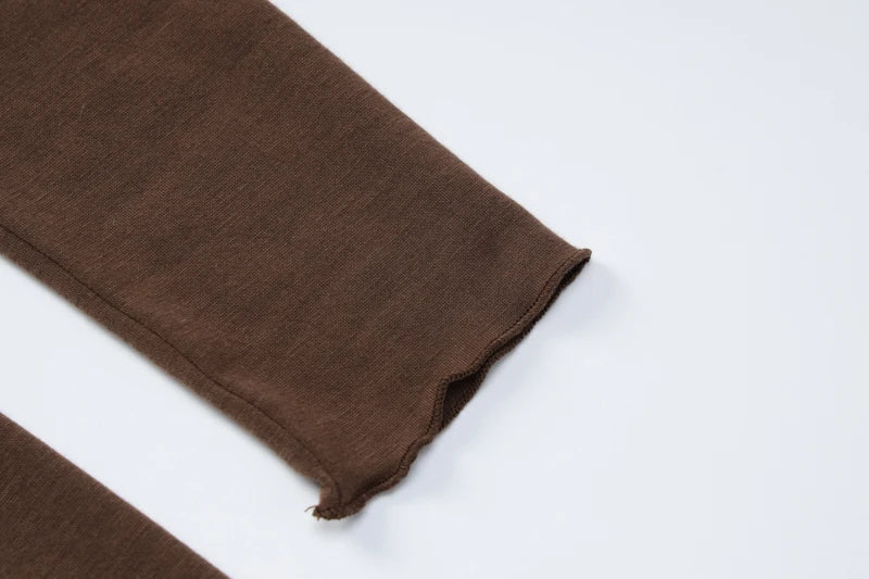 Hugcitar Slash Neck Long Sleeve Ruffles Irregular Elegant Sexy Bodycon Maxi Dress 2023 Summer Women Outfit Wedding Birhday Party