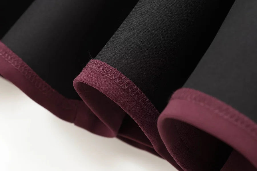 Little Black Dress Elegant Sleeveless Boat Neck Swing Dress