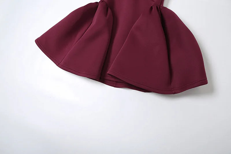 Strapless Backless Party Dress Mini A Line Bodycon Dress