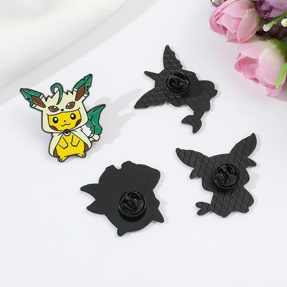 9 Pcs Animal Brooch Set Creative Enamel Pins for Backpack and Clothing Accessories