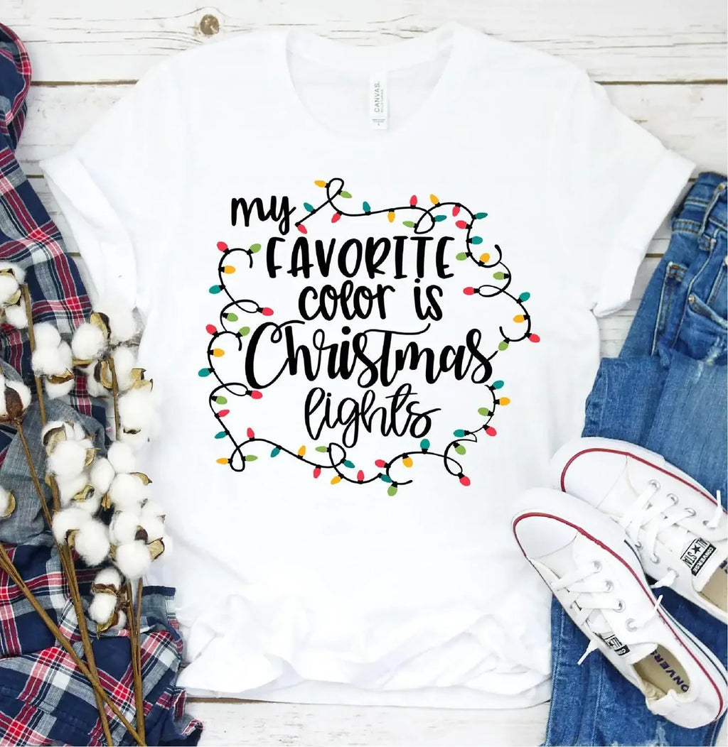 Funny Christmas T Shirt for Women with Santa Claus Mask Print Graphic Tee