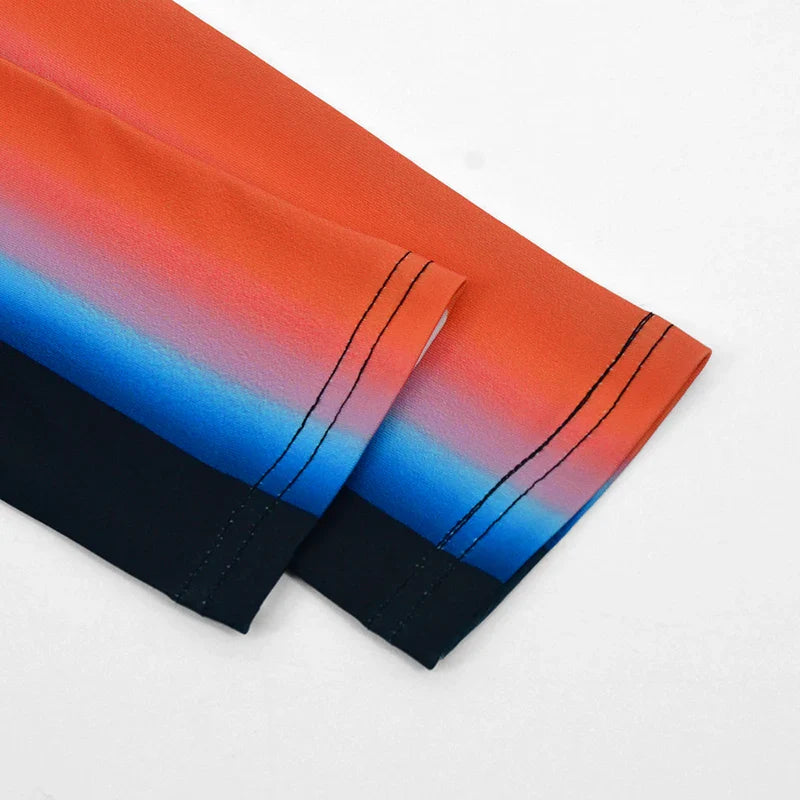 Off Shoulder Hollow Out Party Dress Sheath Multicolor