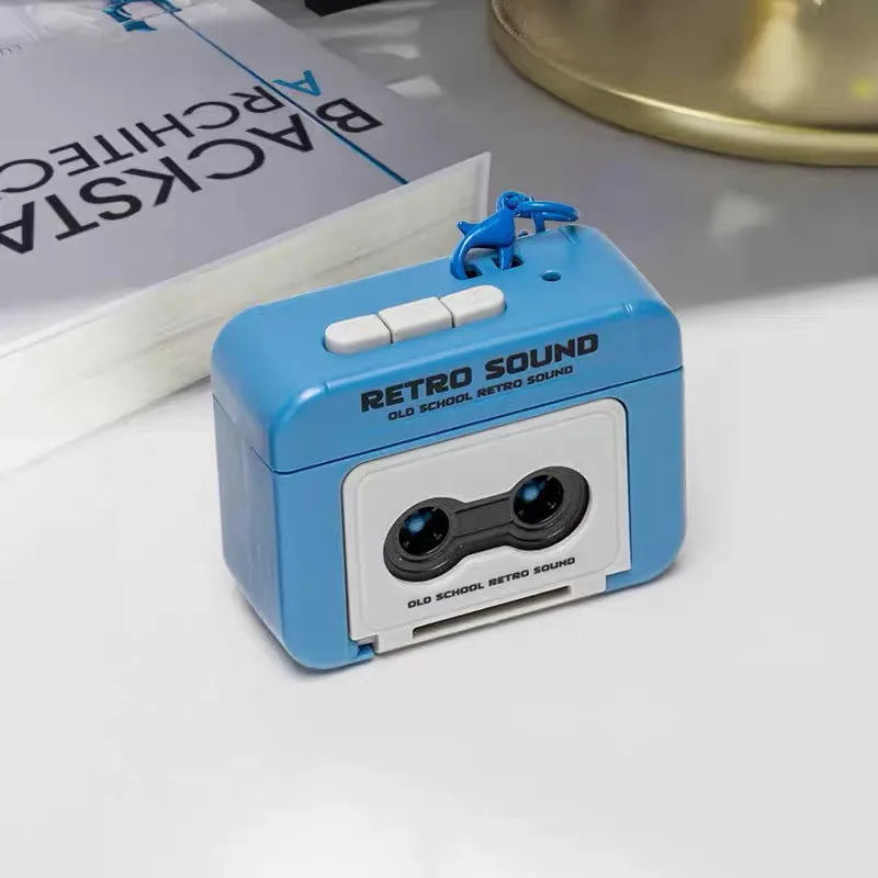 Mini Portable Retro Music Box Keychain Pendant Gift for Friends and Family