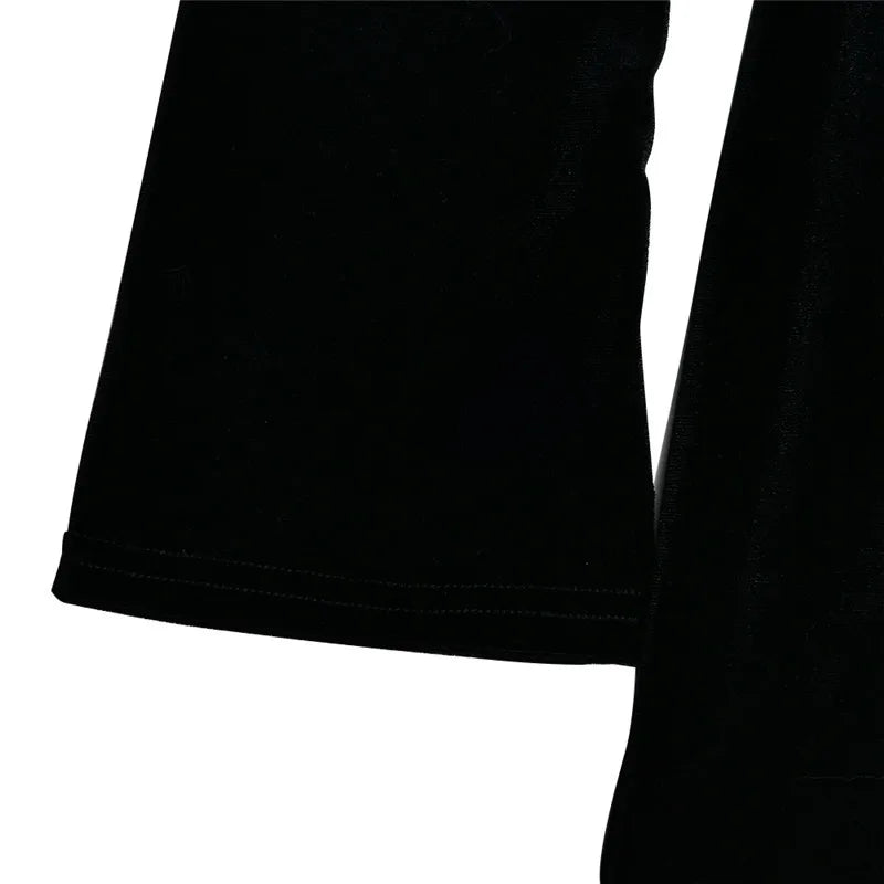 Elegant Backless Long Sleeve Bodycon Mini Dress for Party