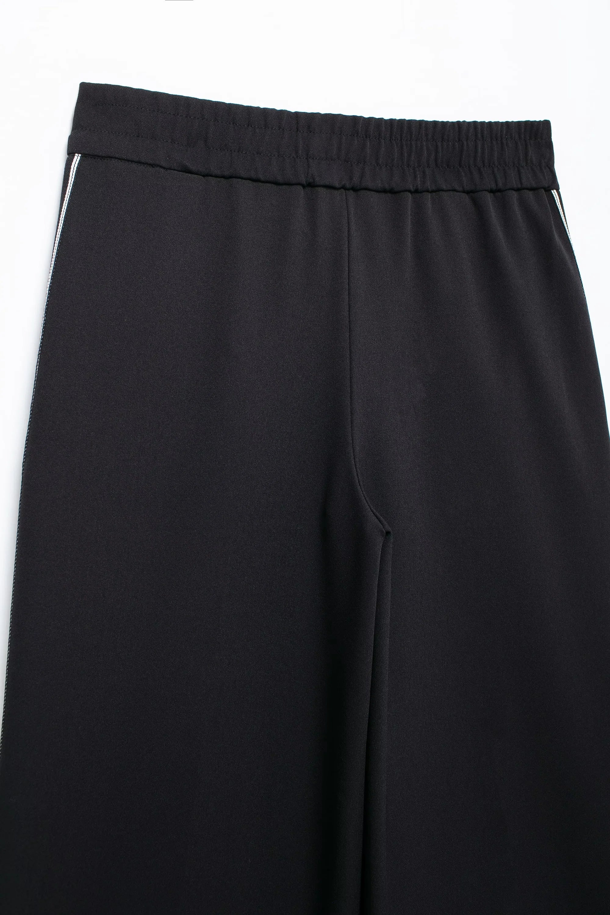 Women's Long Sleeve Zip Jacket and Elastic Waist Trousers Side Stripe Activewear Set