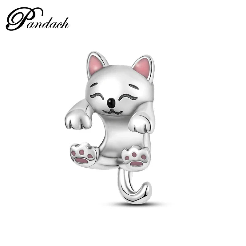 925 Sterling Silver Luminous Firefly Bulb Star Charms Pendants for DIY Bracelet Jewelry