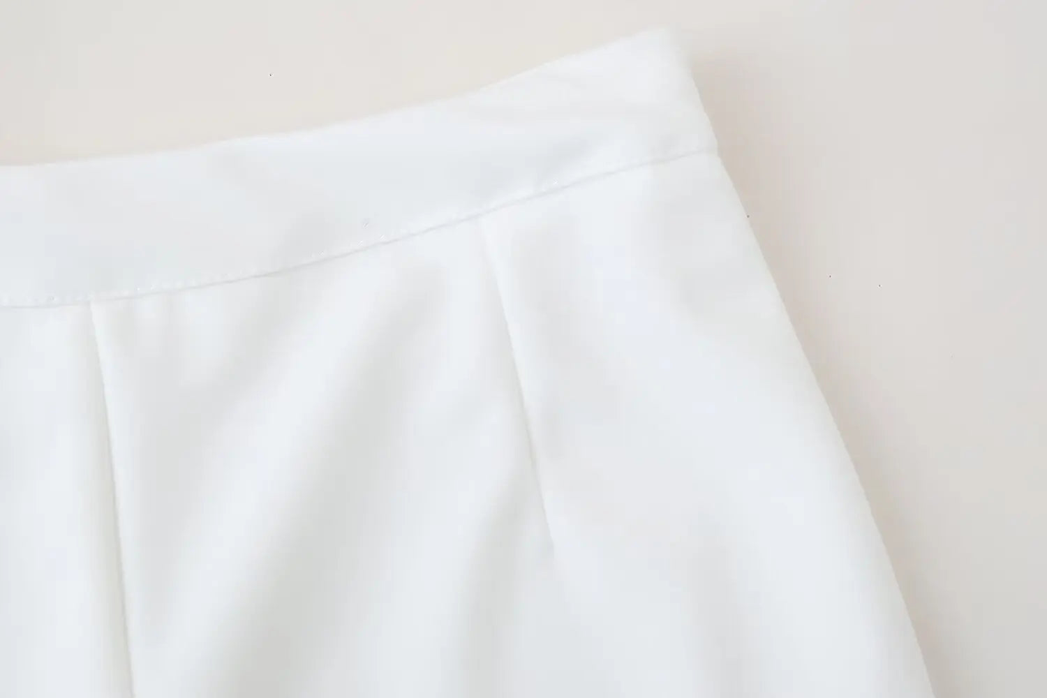 Women Summer Casual Pants Suit with Puff Sleeve Shirt and Elegant Long Pants Matching Set