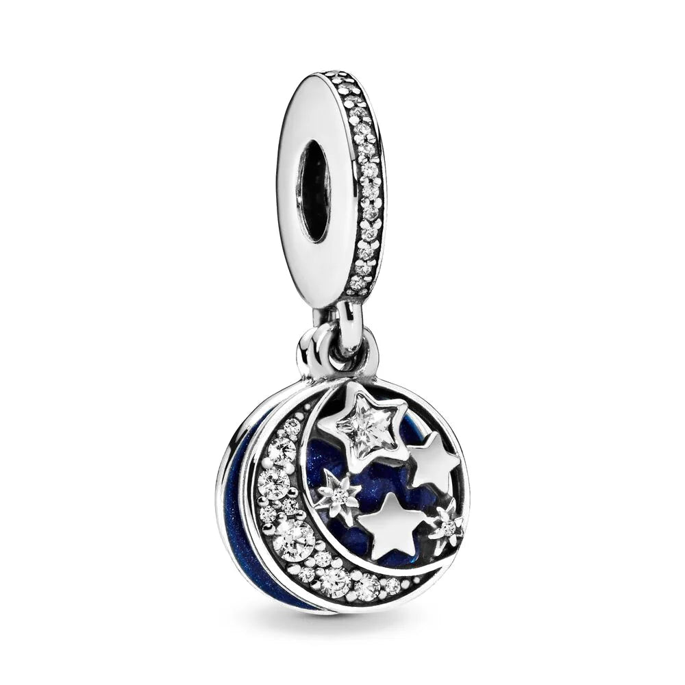 925 Sterling Silver Turtle Charm Pendant for Ocean Bracelet Women's Jewelry Gift