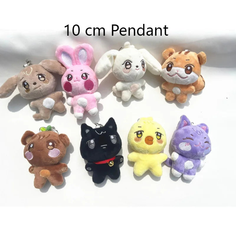 10CM Cute Plush Doll Keychain Pendant for Fans Accessories