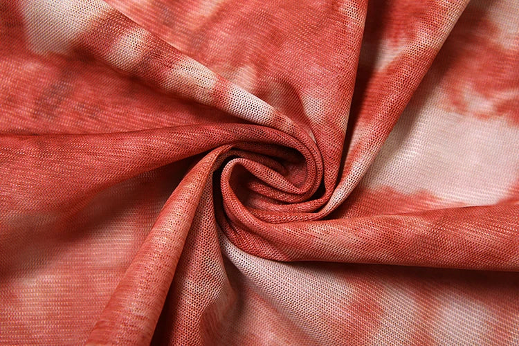 See Through Women 2 Piece Set Sexy Print Crop Top and Leggings Matching Summer Outfit