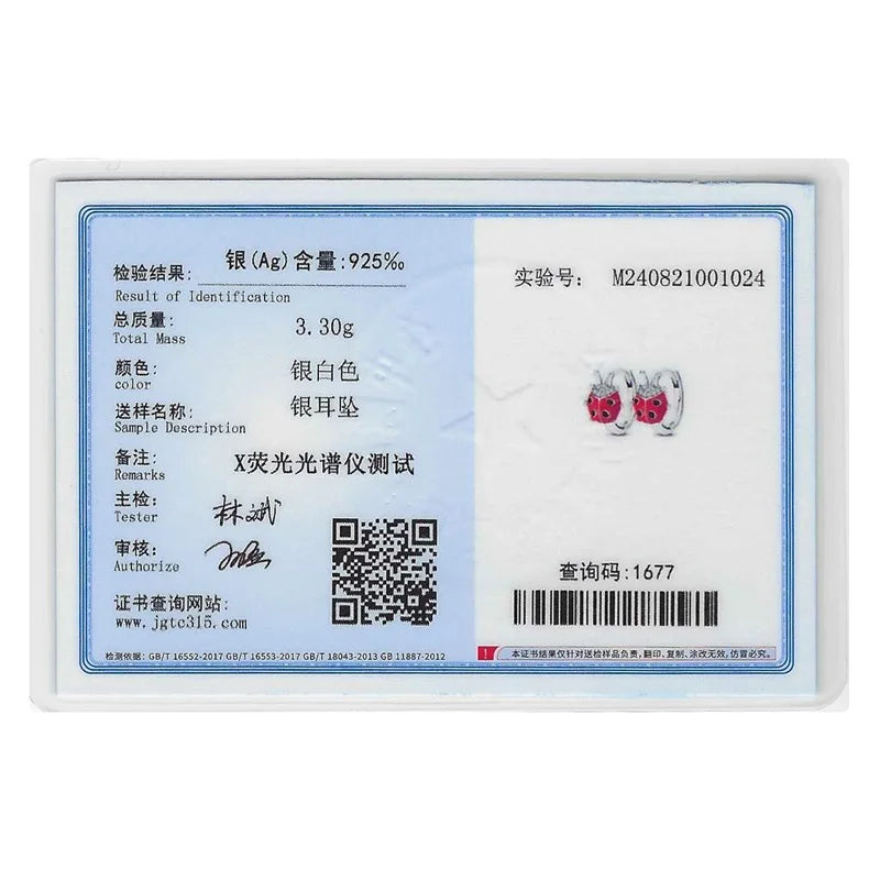 Colorful Butterfly Bee Ladybug Rainbow Flower Earrings in 925 Sterling Silver for Women Fashion Jewelry Gifts