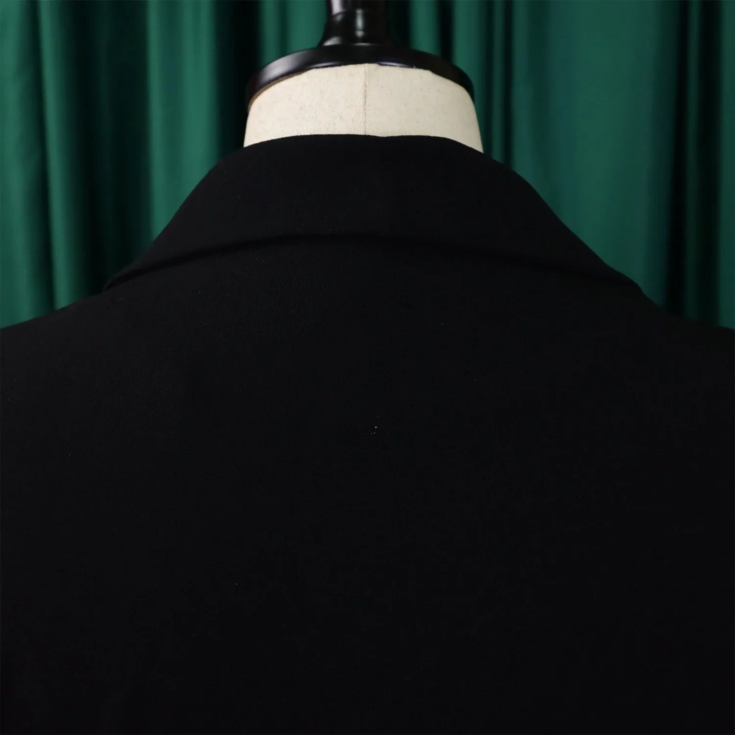 Elegant Blazer Dress For Women Notched Collar Full Sleeve