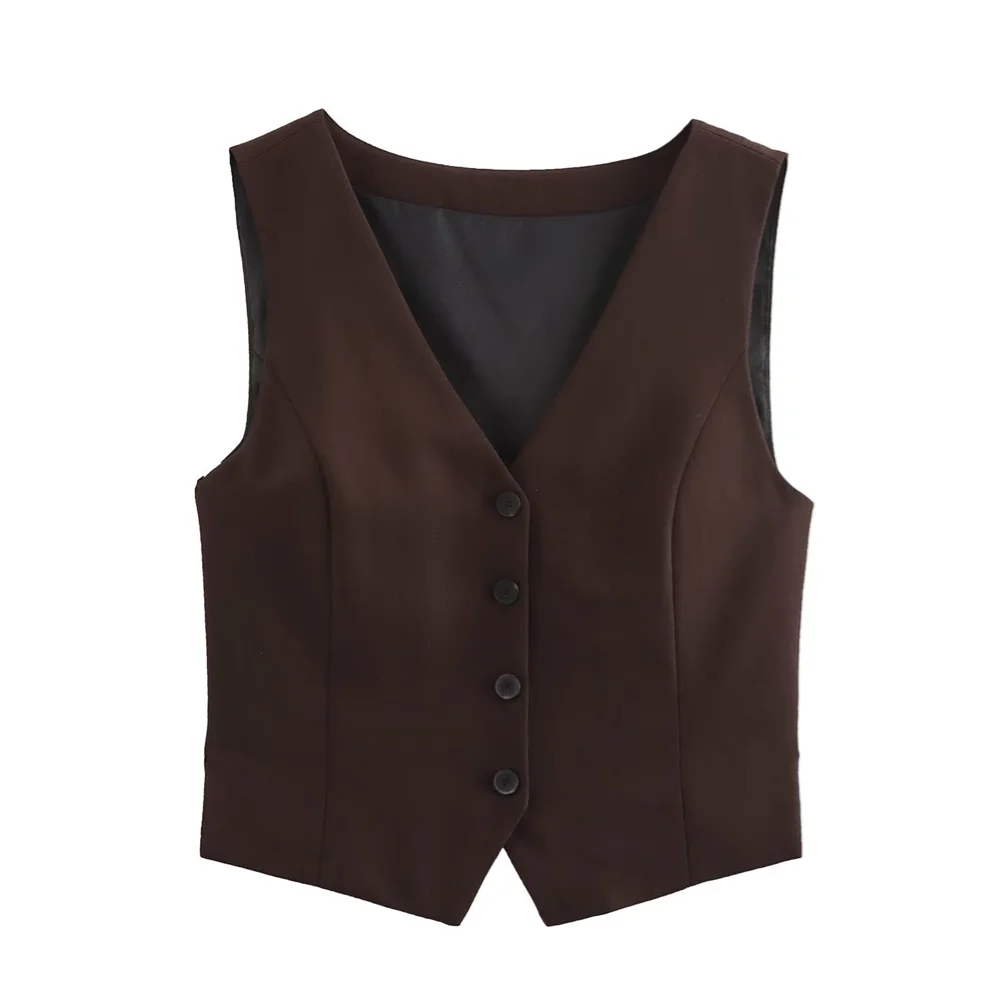 Women's Casual Slim Fit Striped Vest and Pants Set for Versatile Autumn Fashion