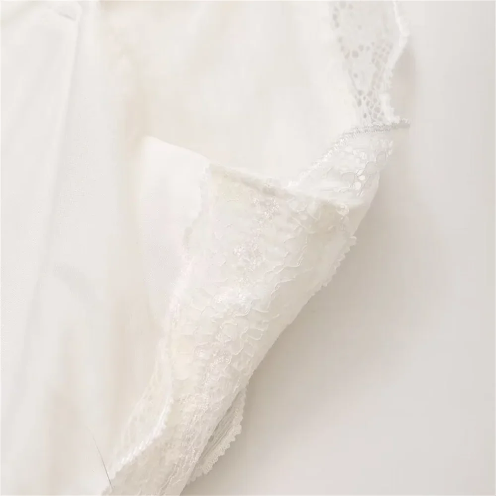 Womens Embroidered Spaghetti Strap Dress Slim Fit Elegance