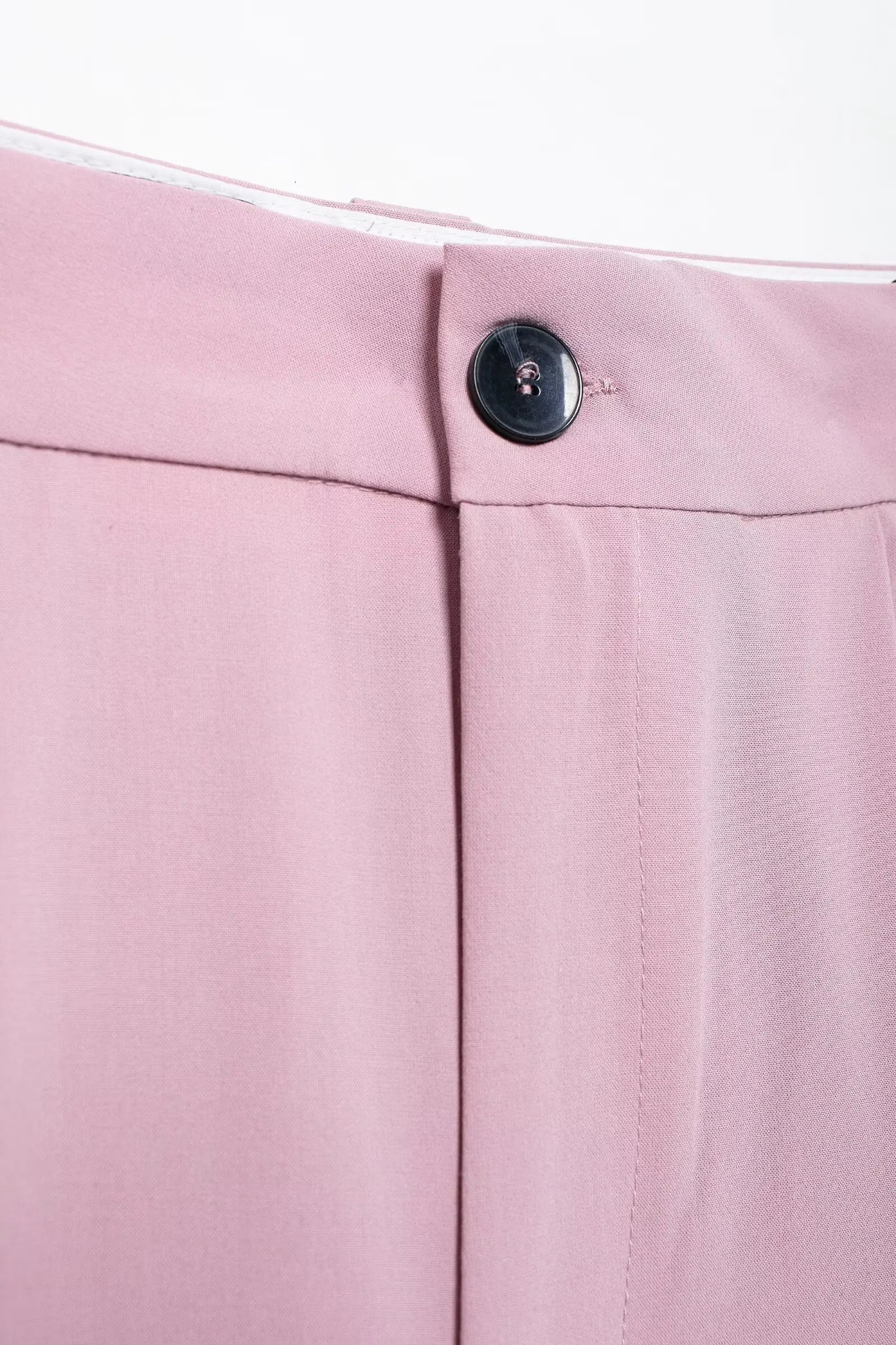 Solid Sleeveless V-Neck Vest and High Waist Zipper Loose Pants Set for Office and Casual Wear