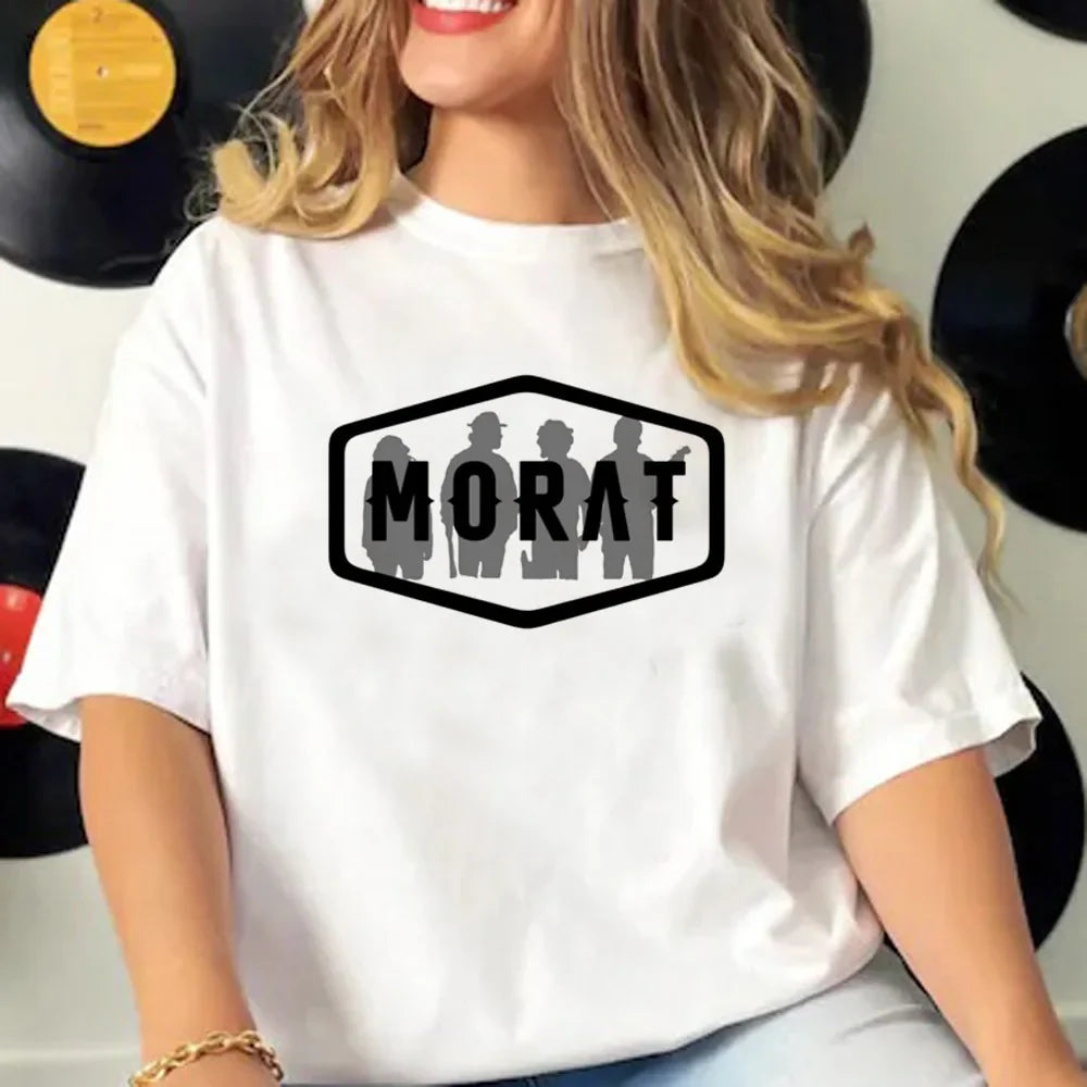 Elegant Japanese Streetwear Patterned T-Shirt for Women Stylish Designer Tee