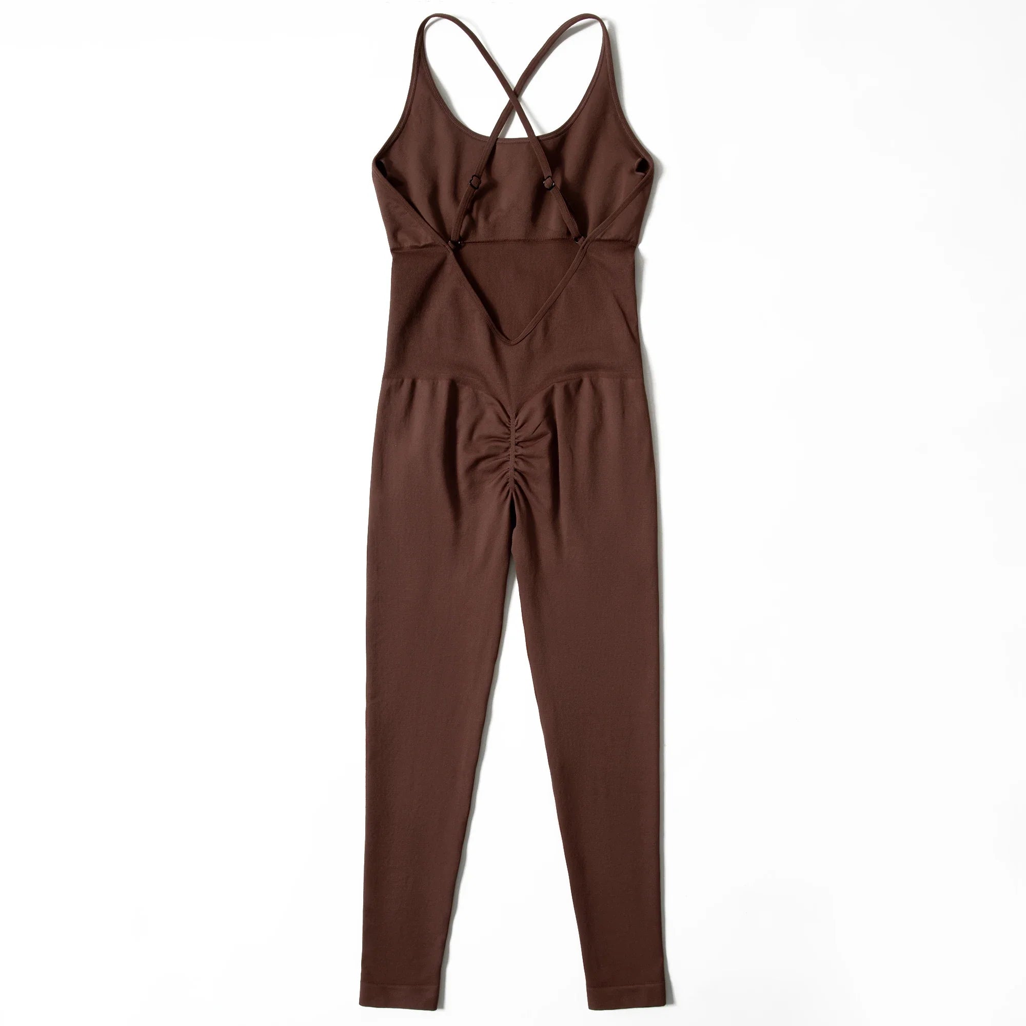 Solid Sexy Sleeveless Jumpsuit for Women Summer Backless Bodycon Romper Casual Playsuit Trendy Sportswear Streetwear