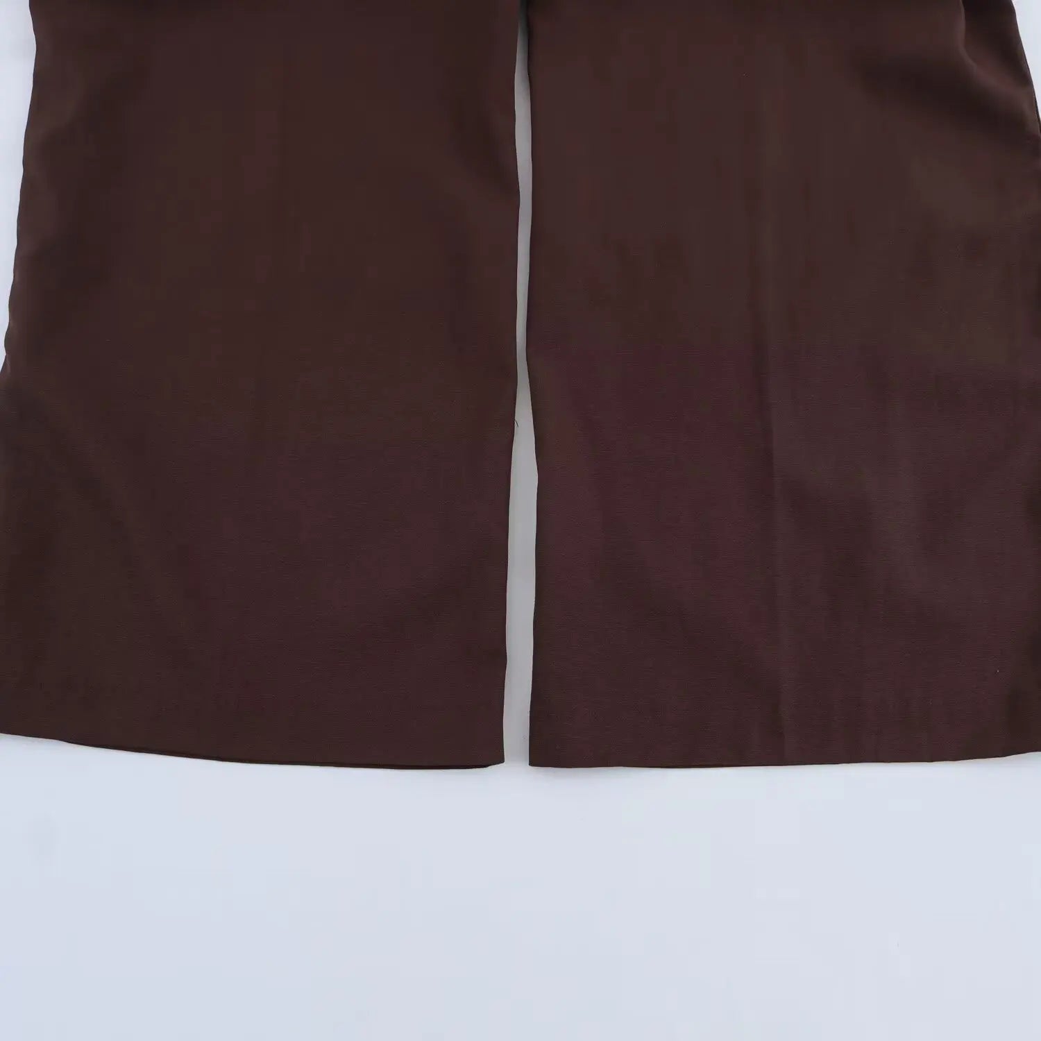 Women's Spring Pants Set with Back Opening Design Tank Top and Loose Fold Pants