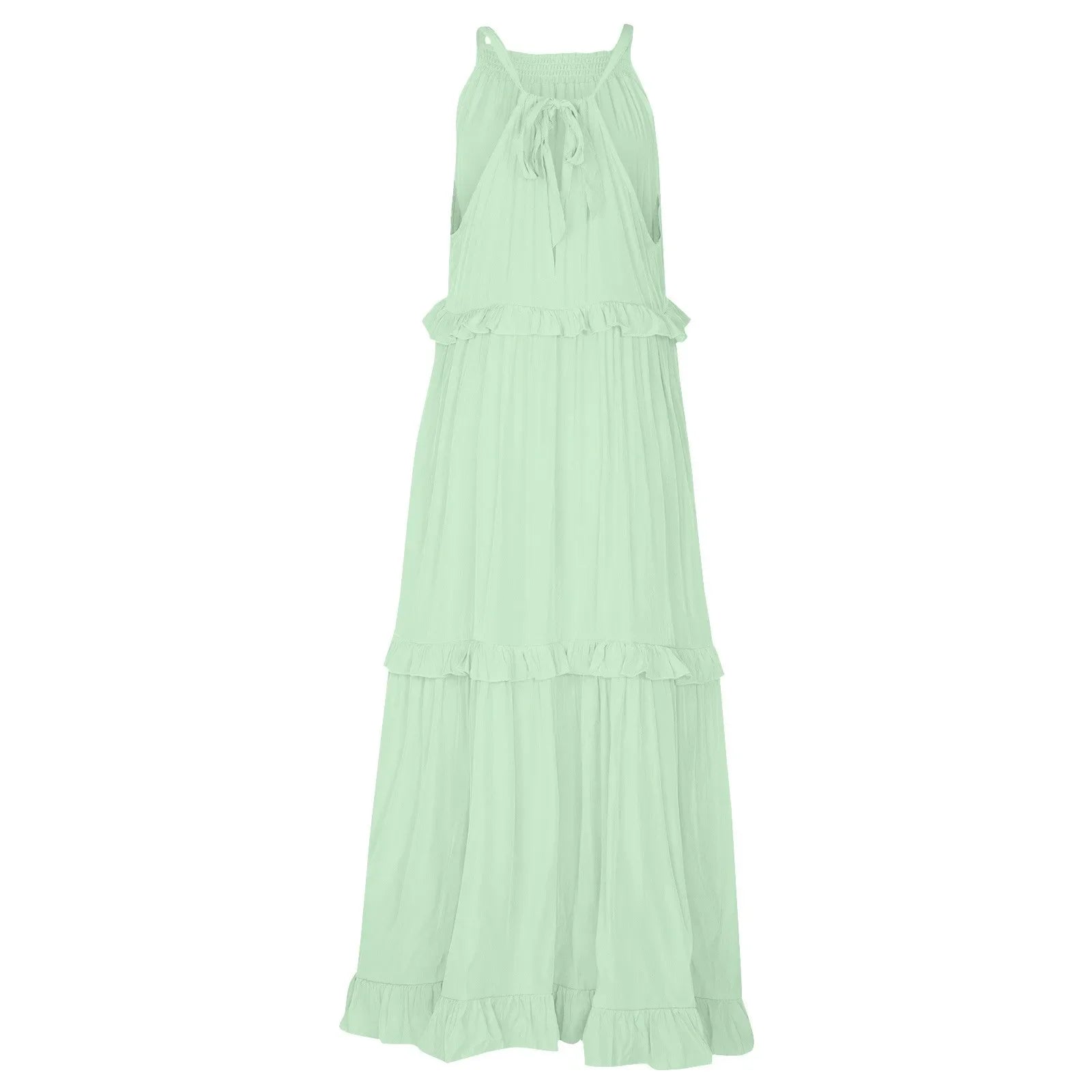Women Summer Maxi Dress Lightweight Beach Swing Dress
