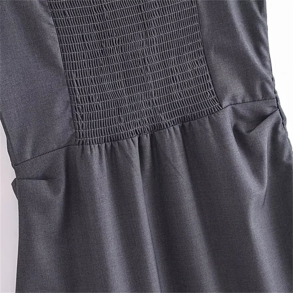 Trendy One Shoulder Short Dress For Women Summer Chic Dress