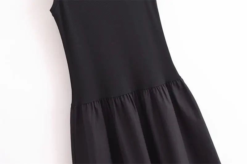 Chic Slim O Neck Womens Summer Dress Elegant Long Style