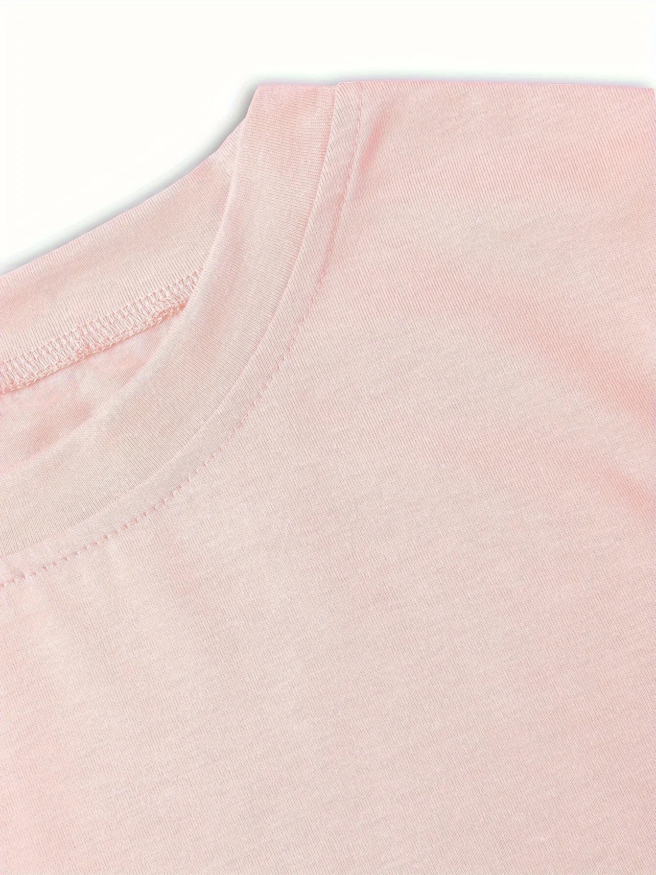 Goose Letter Print Casual T-Shirt for Women, Short Sleeve Crew Neck Top for Spring and Summer