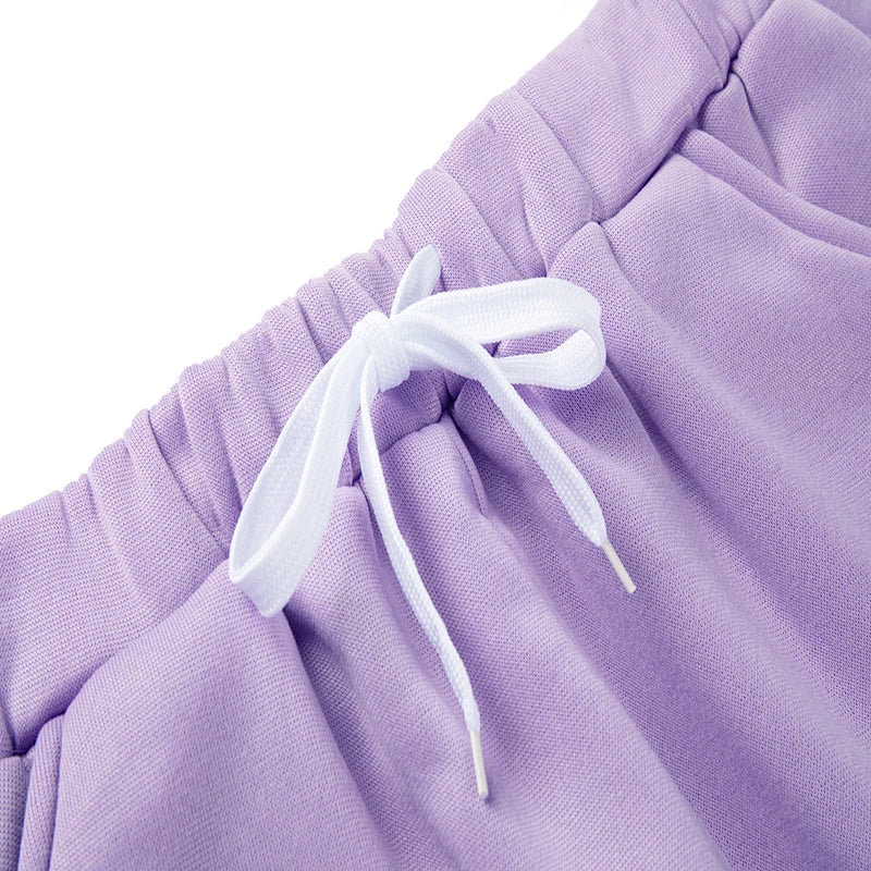 Autumn Winter Women's Fleece Tracksuit Hoodie and Sweatpants Set for Casual Jogging