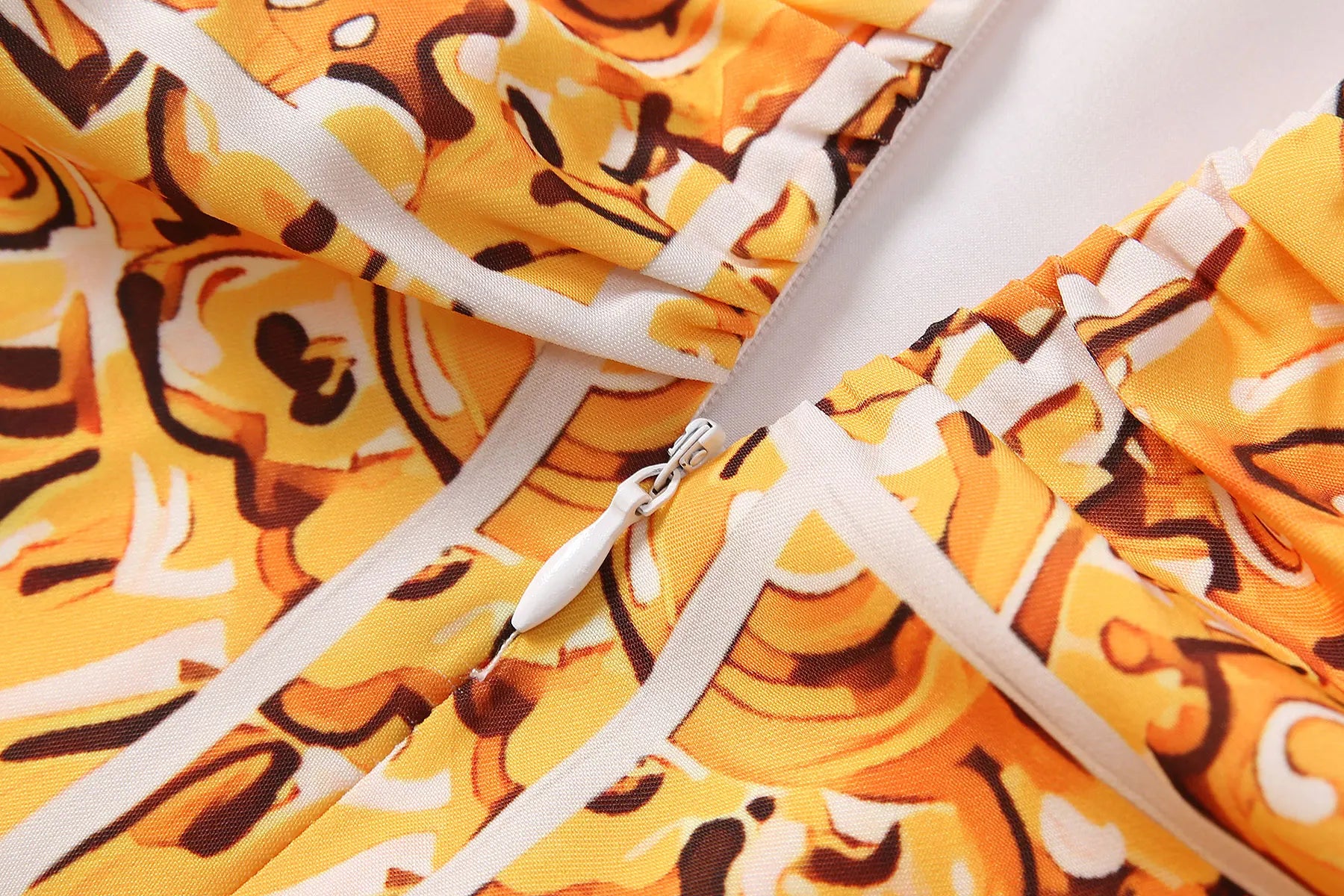 Summer Halter Backless Printed Luxury Dress Sleeveless