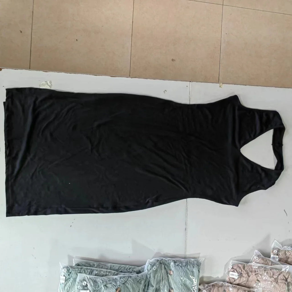 Summer Backless Dress for Women Slim Fit Elegant Casual