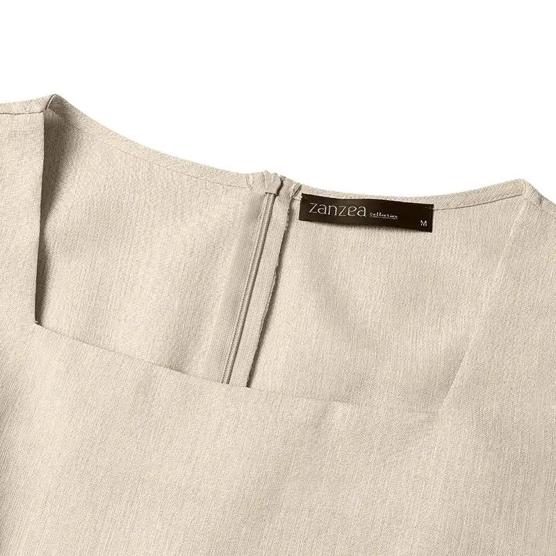 Elegant Sleeveless Square Neck Mermaid Midi Dress for Women