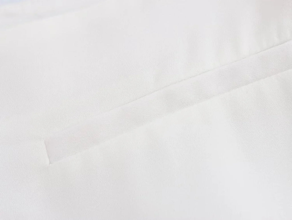 Women's Casual Black Sleeveless Split Design Vest Pants Set with Belt for Autumn Commuting