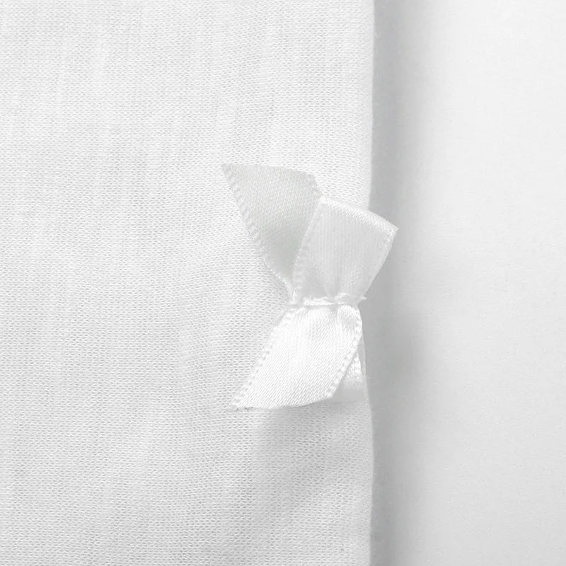 Summer Sexy Two Piece Set Women White Lace Sleeveless Crop Top and Slim Casual Skirt Backless Club Outfit