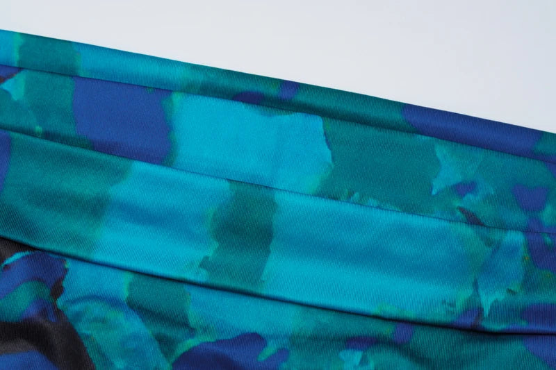 Floral Spaghetti Straps Maxi Dress Backless Evening Party