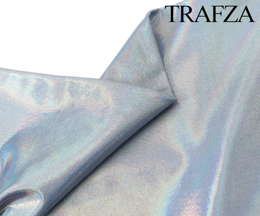 Metallic Glitter Backless Spaghetti Strap Dress For Party