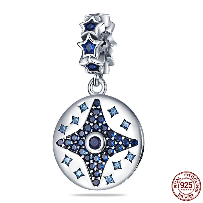 925 Silver Devil's Eye Charms Beads for Women DIY Jewelry Making