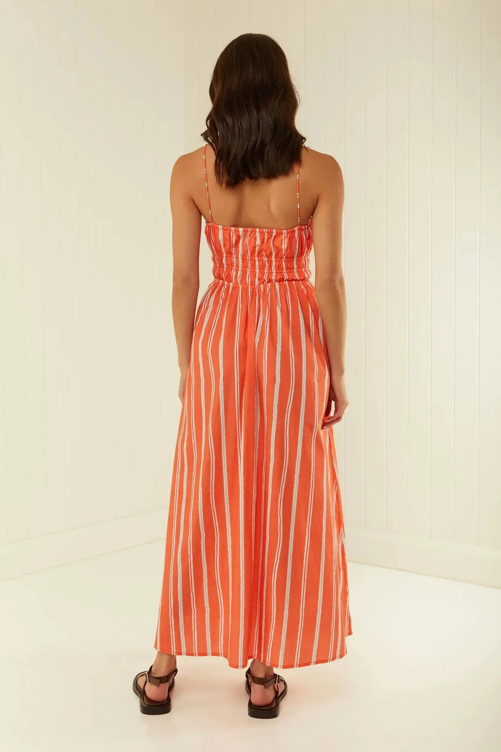 Bohemian Maxi Dress One Shoulder Strap Printed Summer