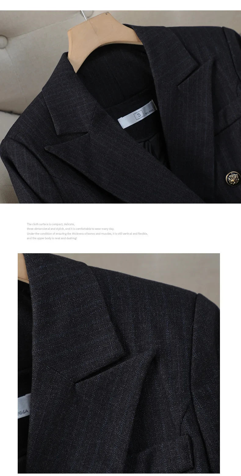 Blue Blazer for Women Professional Workwear Jacket