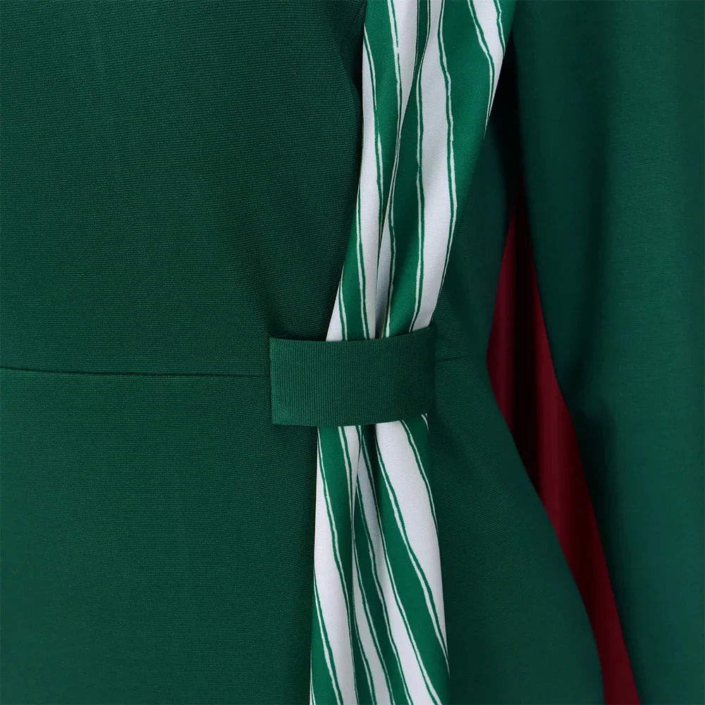 Office Dress For Women Professional O Neck Striped Sheath