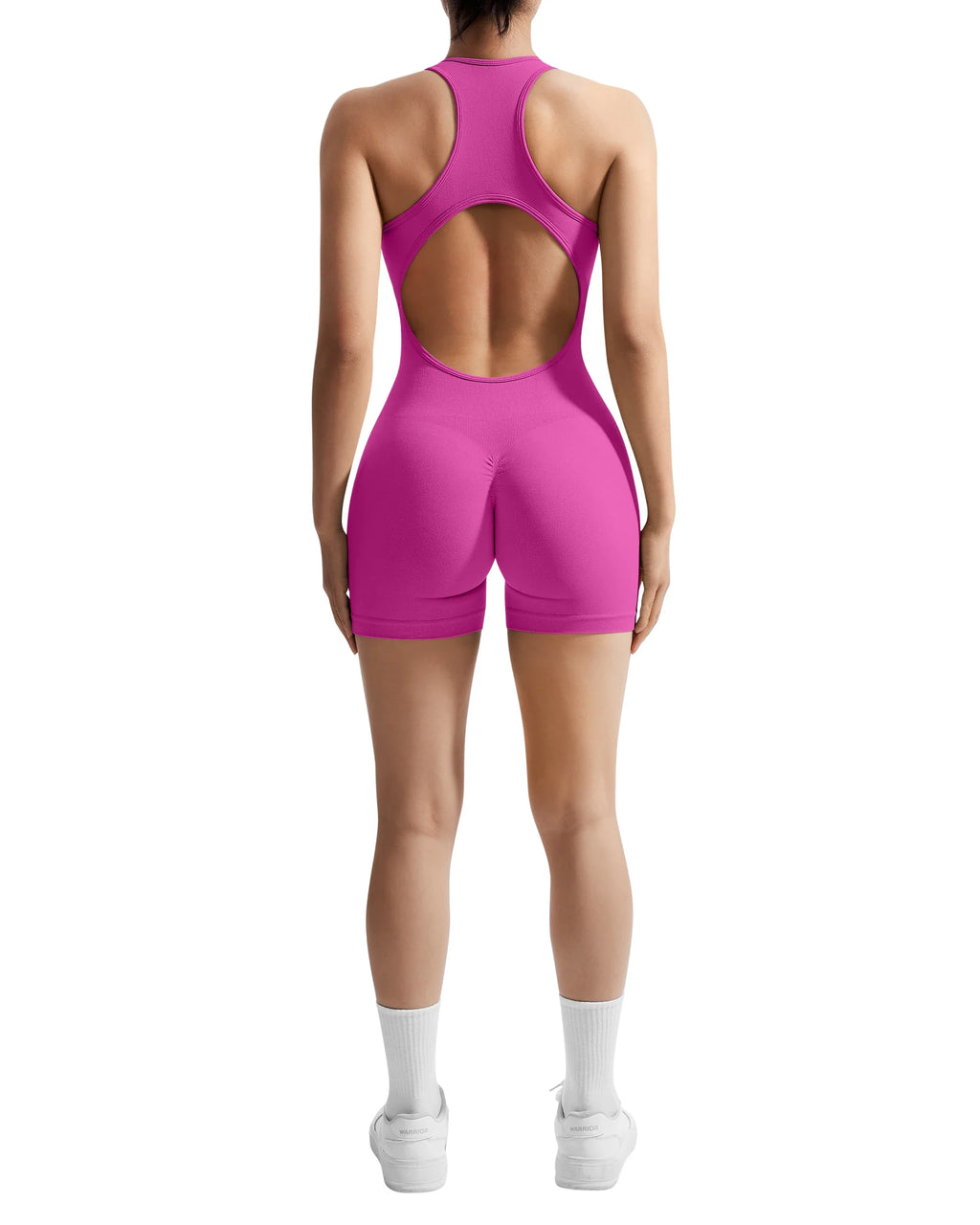 Sleeveless Solid Bodycon Jumpsuit for Women Zipper Front Summer Romper Overalls Fashion Streetwear Sportswear