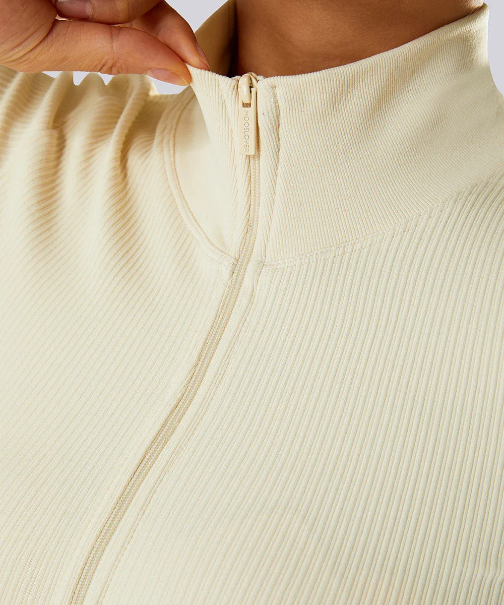 Women's Bodycon Jumpsuit Casual Fitness Rompers with Zipper Slim Fit Bodysuit Streetwear Activewear for Autumn and Winter