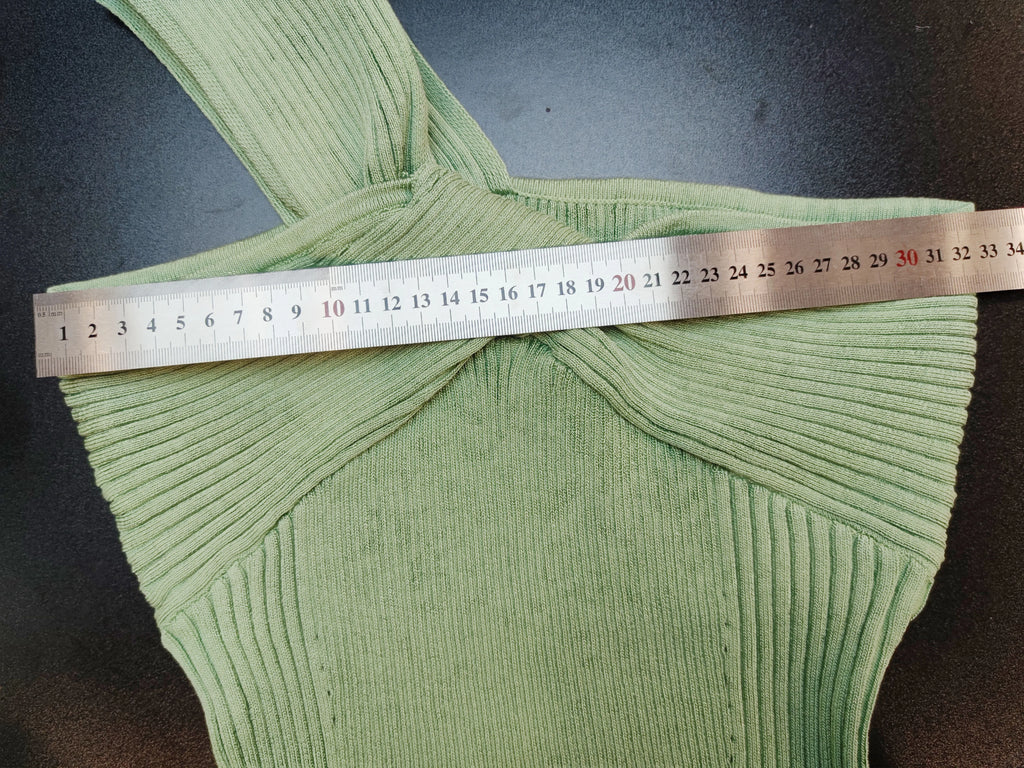 One Shoulder Bodycon Dress For Women Knitted Black Sundress