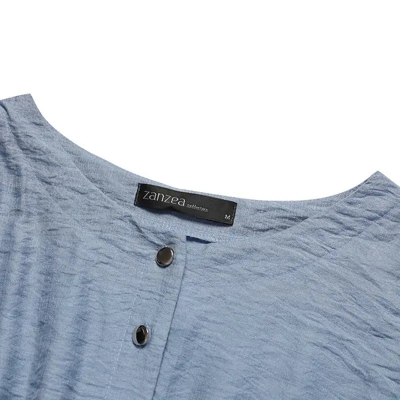 Women Belted Midi Sundress Short Sleeve Summer Dress