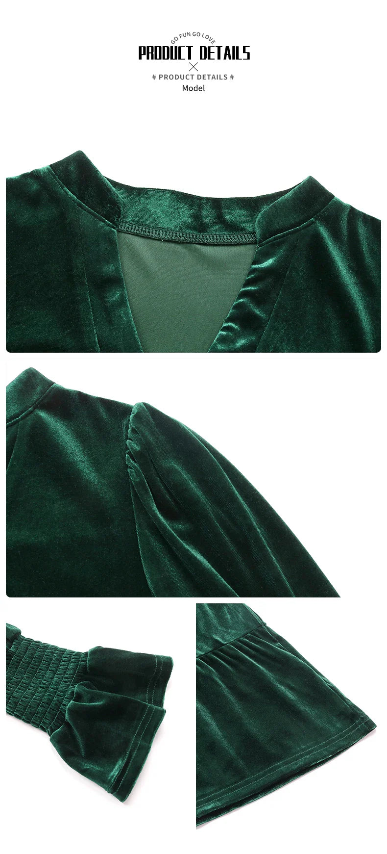 Velvet V Neck Ruffle Dress for Women Autumn Elegance